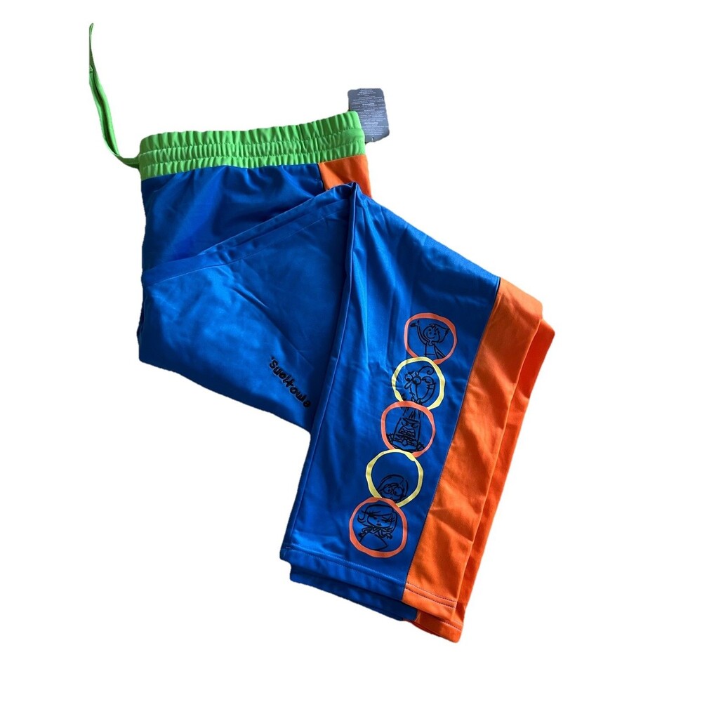 Disney Pixar Inside Out Track Sweatpants Mens XXL Multicolor So Many Emotion NWT